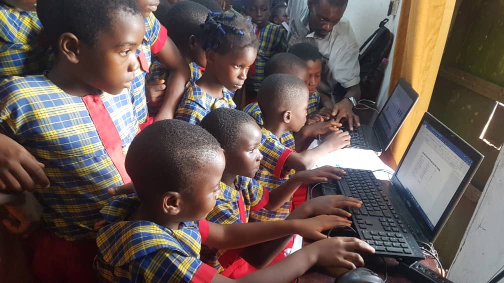 Pupils on Excursion to Mozilla Printing Press/ICT